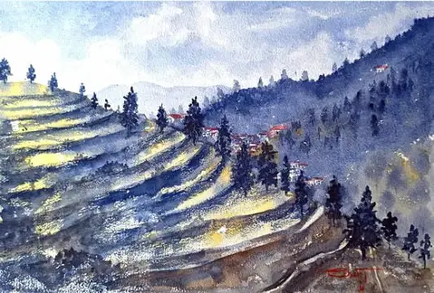 Terrace Farming - Life on Mountains