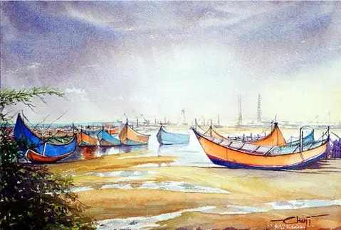 Waiting for fair weather - Rajahmundry, Chennai