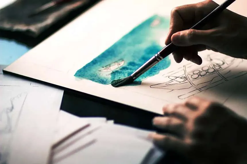 Chanda Dobriyal - Watercolor artist and Art Educator